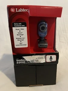Labtec Webcam 2200 VGA 640x480. 2007 New - Picture 1 of 4