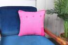 Boho Pillow Sham Cover, Antique Pillows, Gift Pillow, 16"X16" Pink Pillow