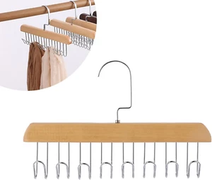 Portacinture, Portacravatte, Appendino Cravatte, Portacravatte Da Armadio, Clip - Foto 1 di 9