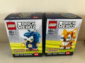 LEGO 40627 SONIC EL HEDHEHOG Y 40628 MILLAS PROA COLAS NUEVO SELLADO BRICKHEADZ - Imagen 1 de 1