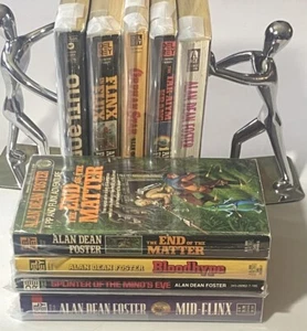 Lot of 9 Alan Dean Foster Vintage Paperback Books ~ SciFi ~ VG Condition - Imagen 1 de 4