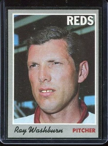 1970 Topps Baseball # 22 Ray Washburn NM Near Mint - Picture 1 of 2