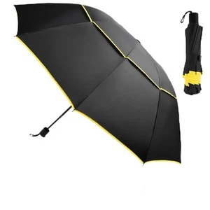 UPF 50+ UV Protection Compact Golf Umbrella, 47/54/62/68 Inch Extra Large Ove... - Picture 1 of 7
