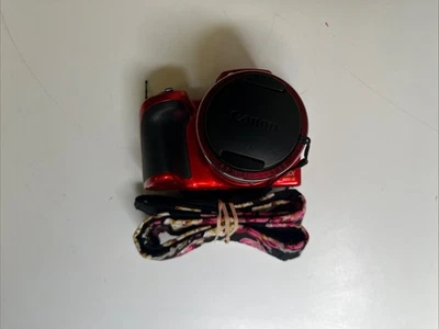 Cámara digital Canon PowerShot SX400 IS 16,0 mega píxeles - roja Foto 1 de 4