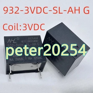 5PC New 932-3VDC-SL-AH-G 4-pin Relay #TT - Picture 1 of 1