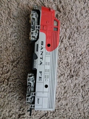 Vintage Bachmann Model Locomotive Santa Fe Train, HO Scale Santa Fe #307 - Image 1 of 2