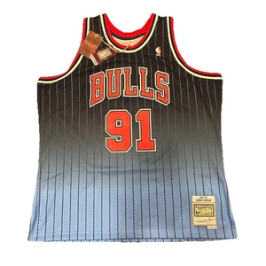 Mitchell & Ness CHICAGO BULLS  Fadeaway Swingman 1995 Dennis Rodman 2XL NWT - Picture 1 of 12