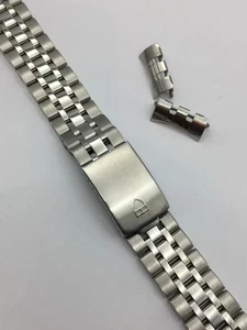 CORREA RELOJ CABALLERO ACERO INOXIDABLE,TUDOR,19mm,ASCOS CURVOS,NUEVA.(TU-10) - Imagen 1 de 8