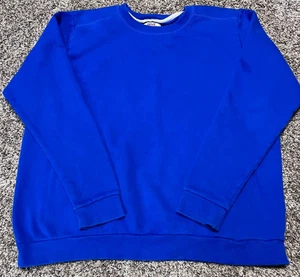 Vintage Amboss grün Rundhalsausschnitt Sweatshirt Medium 75/25 Baumwolle Poly Mischung Pullover - Bild 1 von 3