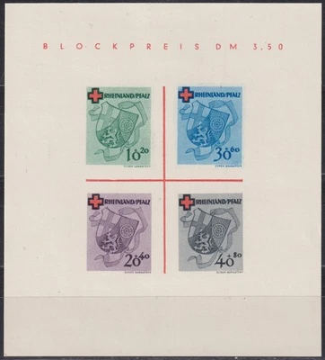 ALLEMAGNE (ZOF):  RHENO-PALATIN / BF.n°1 NSG  (cote 200€) - Photo 1/2