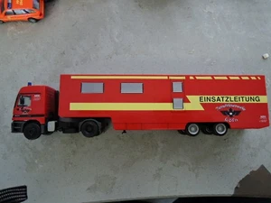 Herpa MB semirremolque línea de operaciones bomberos profesionales Colonia sin embalaje original (177_250) - Imagen 1 de 7