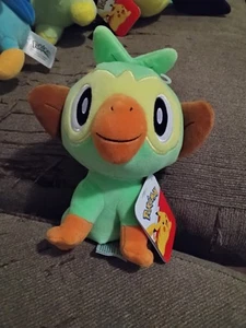 Pokemon Grookey 8” Plush Stuffed Animal Toy - 2022 Nintendo Jazwares - Picture 1 of 1