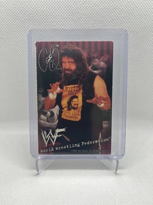 Cactus Jack Mick Foley WWF Wrestling Ice Cream Card 1999 Titan Mankind Vtg Rare - Image 1 of 2
