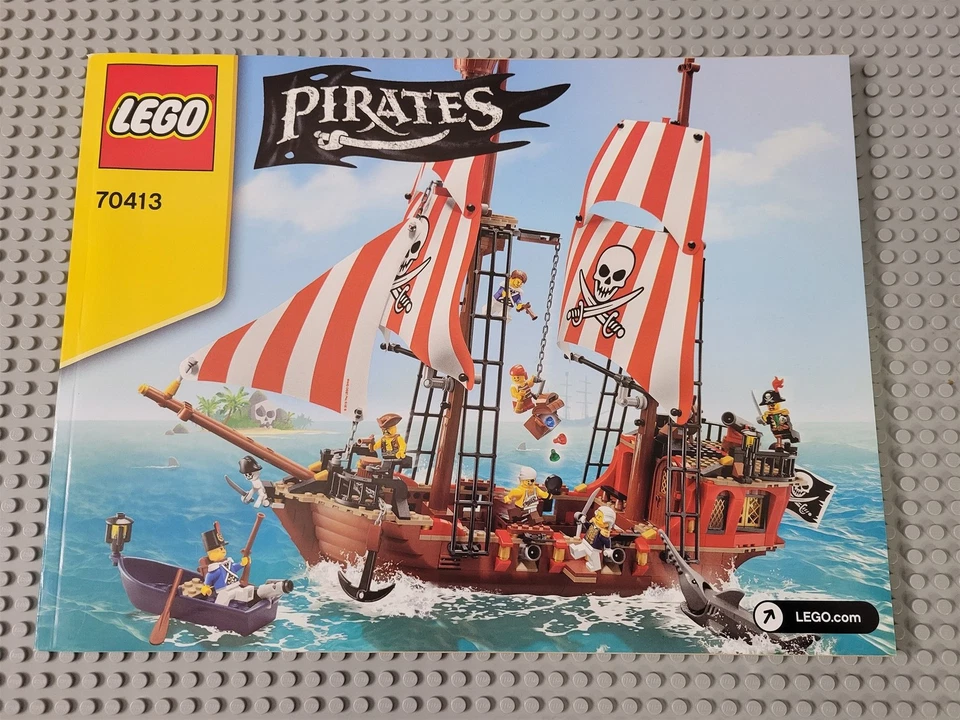 New LEGO Instruction Manual Only 70413 The Brick Bounty Pirates - Image 1 of 1