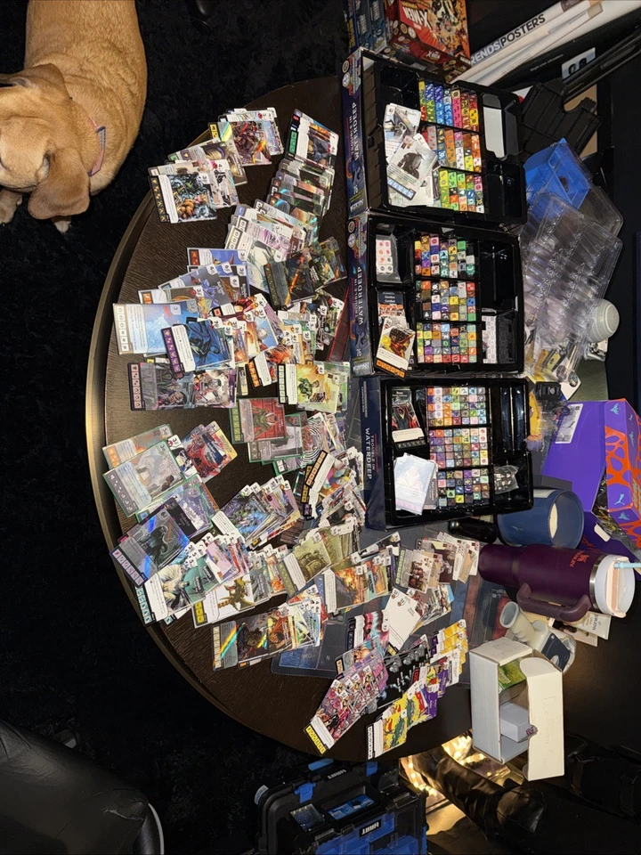 Лот товаров Dice Masters (массивный, все раритеты, призы за набор OP. Фольга, тонны драгоценных камней) - Изображение 1 из 4