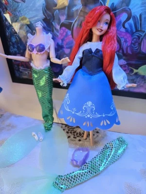 Muñeca Mattel Disney Coleccionista ARIEL La Sirenita 35 Completa + extras LEER Foto 1 de 4