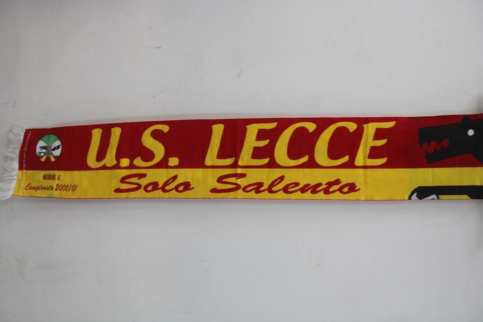 Sciarpa scarf Calcio LECCE bufanda Schal écharpe - Immagine 1 di 1