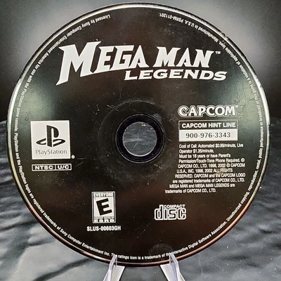Mega Man Legends PS1 PlayStation 1 Black Label Disc Only Capcom SLUS-00603GH🎮 - Image 1 of 2