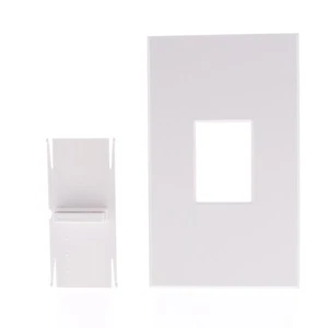 Hubbell weiße Ersatz-Abdeckplatte für 600/1000 W Architektur-Dimmer AS1W - Bild 1 von 6