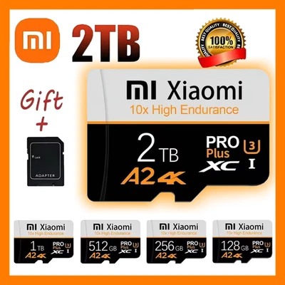 Xiaomi Micro SD 2TB 1TB 512GB 256GB 128GB Memory Card UHS‑I Class 10 TF SDXC - Image 1 of 4