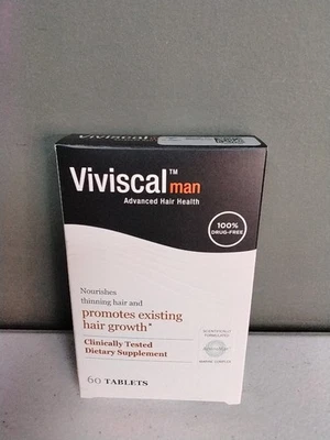 Viviscal Man Advanced Hair Health 60 comprimidos 27/06 Foto 1 de 4