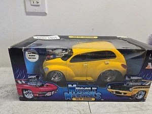 Muscle Machines 1:18 Scale ‘00 PT CRUISER REAL STEEL BRAIDED FUEL LINES NIB - Picture 1 of 7