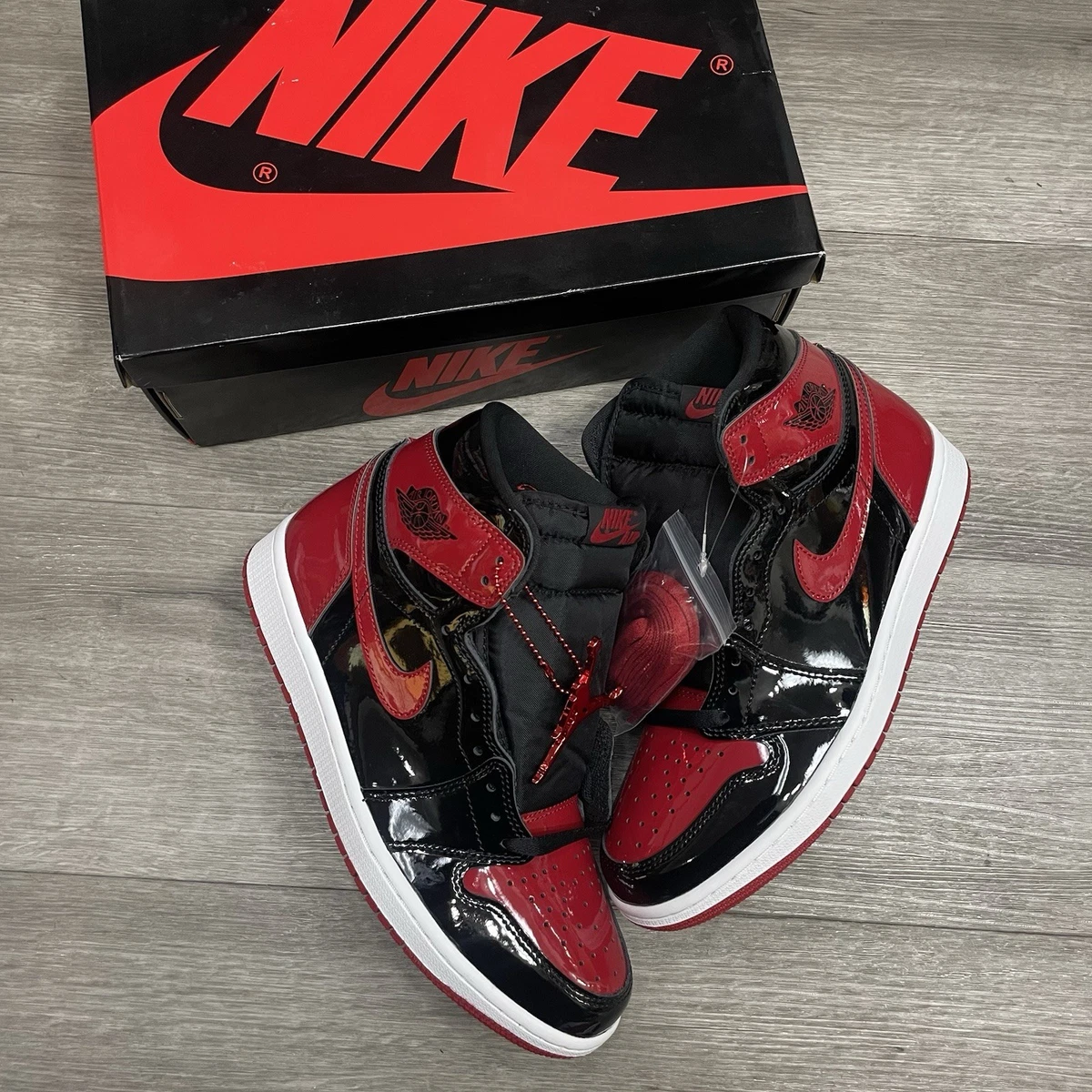 Las mejores ofertas en Jordan 1 Retro OG High Patent Bred | eBay