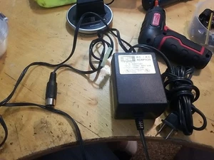 ac/ac adapter eltron ell 808017-001 14vac 2.8a transformer. power supply w/din - Picture 1 of 4