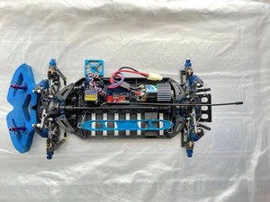Team Associated RC10 TC3 Factory Kit Used w/ Electronics Motor Servo ESC Blue - Picture 1 of 10