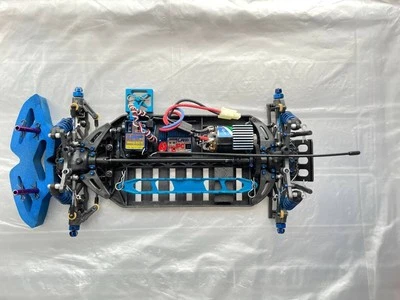 Team Associated RC10 TC3 Factory Kit Used w/ Electronics Motor Servo ESC Blue - Image 1 of 4