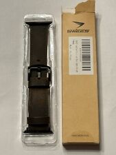 Swees Leather Band Apple Watch Compatible Retro Brown Unworn 44mm
