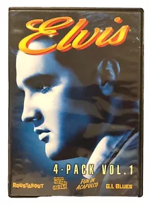 Elvis 4-Pack Vol. 1 Roustabout Girls! Girls! Girls! Fun in Acapulco G. I. Blues - Picture 1 of 8