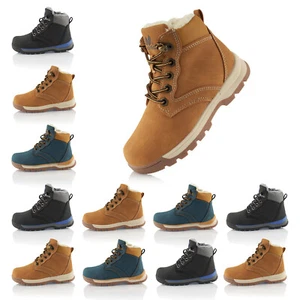 Neu Kinder Winter Boots Outdoor Wanderschuhe Warm Gefüttert 2138 Schuhe Gr 31-36 - Bild 1 von 4
