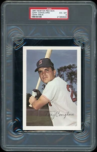 1967 Boston Red Sox Tony Conigliaro Team Issue PSA 6 Pop 2 (Only 1 higher) - Bild 1 von 8