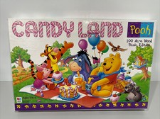 1998 Candy Land Winnie The Pooh Edition Board Game Milton Bradley Complete 100%