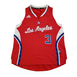 Adidas Los Angeles Clippers Jersey Red | Men's Small S #3 Chris Paul Basketball