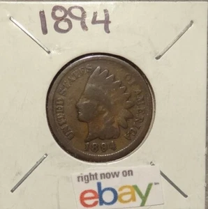 VERY NICE 1894 INDIAN HEAD CENT  (LOT 5502) - Picture 1 of 2