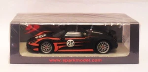 1/43 Spark S4199 2013 Porsche 918 Spyder Weissach Package # 25 Black / Orange - Picture 1 of 2