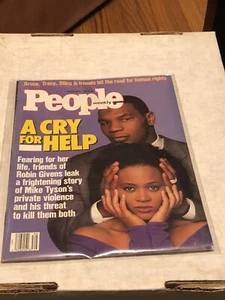 People Weekly Magazine 26. September 1988 Mike Tyson und Robin Givens, ohne Etikett - Bild 1 von 2