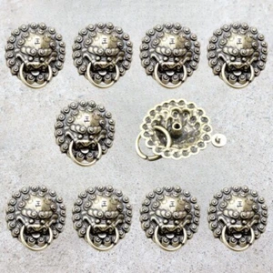 10Pcs Metal Screwback Button Antique Alloy Decorative Buckle Jean Fasteners - Picture 1 of 23