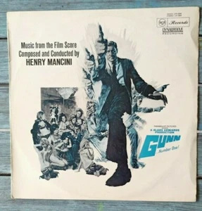 Gunn Number One. Vintage Vinyl Movie Soundtrack. 1967 - Picture 1 of 4