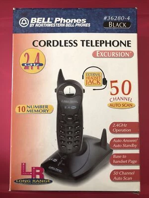 Teléfonos inalámbricos Northwestern Bell Excursion iBlack NUEVO 50 canales Foto 1 de 3
