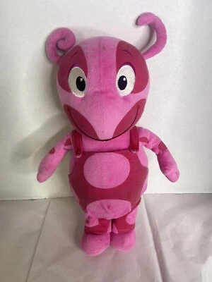 Juguete de peluche Nickelodeon Backyardigans único rosa 12 pulgadas 2011 Foto 1 de 4