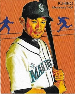 Ichiro Suzuki Photo Artwork Seattle Mariners Art 8x10 Baseball Artwork 2001-2018 - Picture 1 of 1
