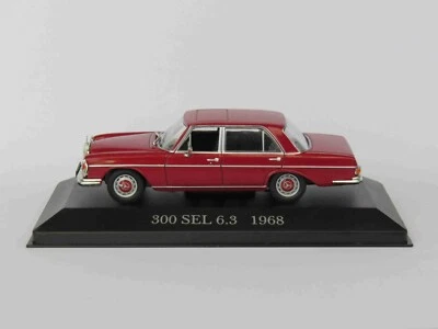 DIE-CAST CAR AUTO MERCEDES BENZ 300 SEL 6.3 1968 - DE AGOSTINI 1:43 #24 - Immagine 1 di 2