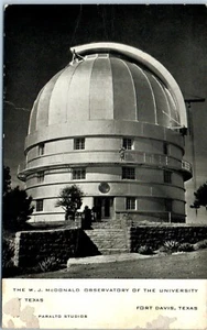 The W.J. Cartolina Osservatorio McDonald dell'Università del Texas, Texas - Foto 1 di 2