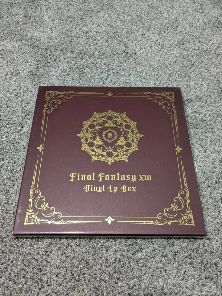 Final Fantasy XIV FF 14 Soundtrack Vinyl Record Box Set 4 x LP MP3 Soken