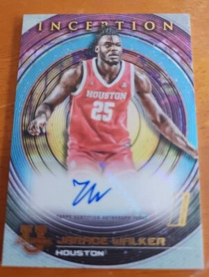 2022-23 Bowman University Inception - Jarace Walker - Prospect Auto HOUSTON RC - Image 1 of 3