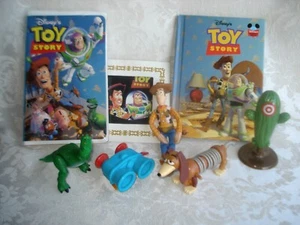 Menge 5 Toy Story Disney Pixar Burger King Figur Spielzeug/VCR Band/Buch/Bild - Bild 1 von 12