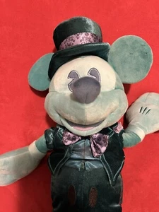 Disney WDW 50th 2021 Main Attraction Haunted Mansion Mickey Ghost Plush - Picture 1 of 4